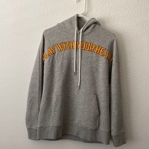 Sandro Paris Embroidered Hoodie